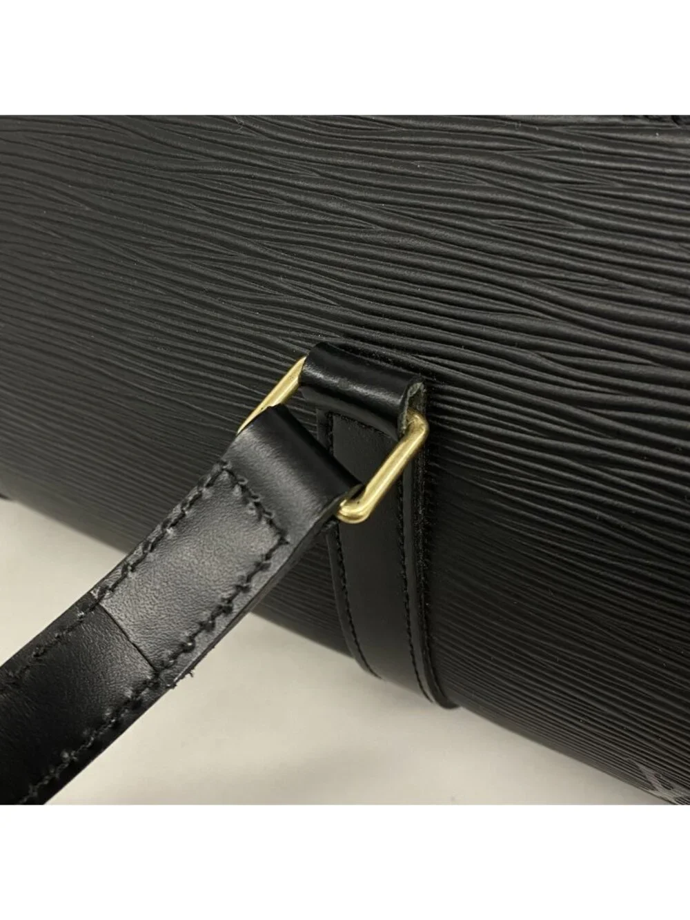 Louis Vuitton Epi Souflo Noir Handbag